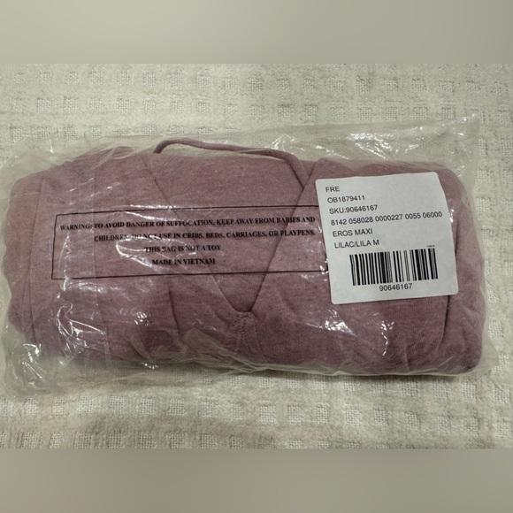 Free People Eros Maxi Dress in Candy Lilac, Size Medium / NWT! - Picture 6 of 6